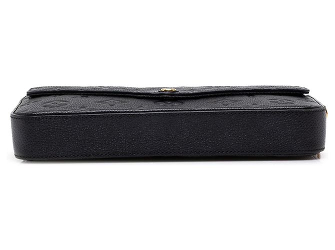 Louis Vuitton Black Monogram Empreinte Pochette Felicie - vista 3