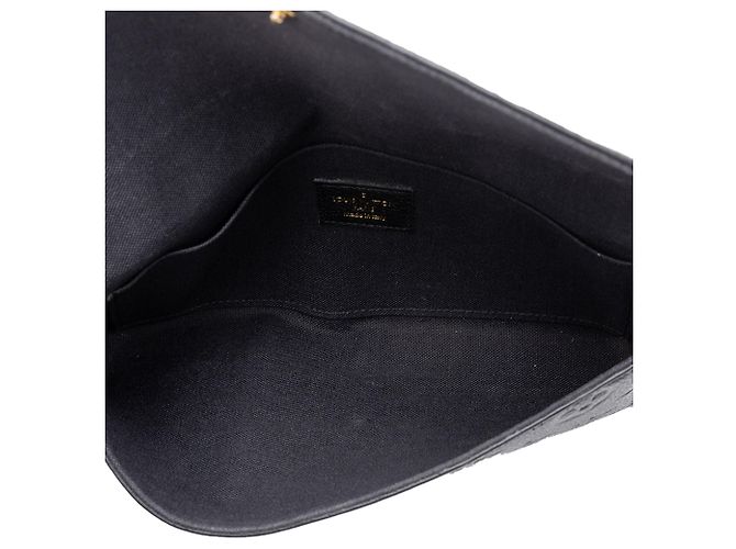 Louis Vuitton Black Monogram Empreinte Pochette Felicie - vista 4