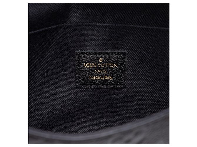 Louis Vuitton Black Monogram Empreinte Pochette Felicie - vista 5