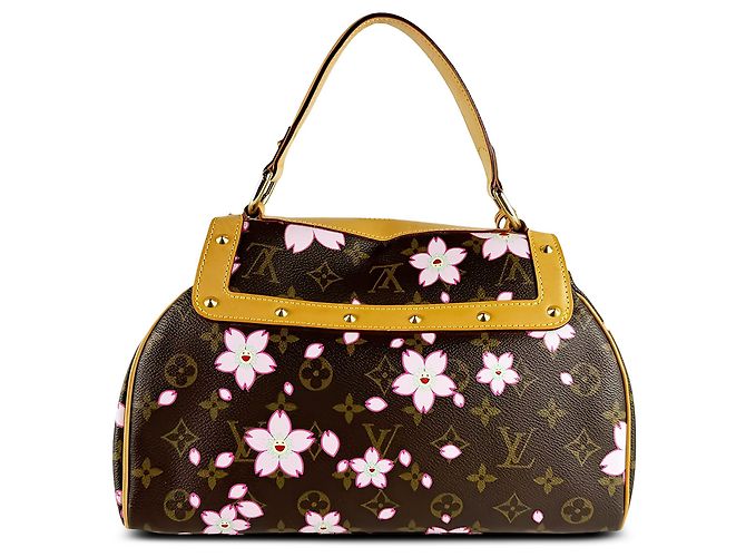 Louis Vuitton Brown Takashi Murakami Monogram Cherry Blossom Sac Retro - vista 2
