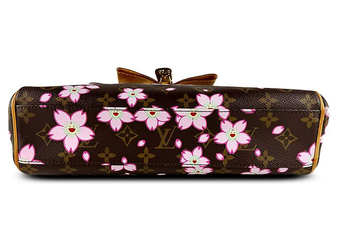 Louis Vuitton Brown Takashi Murakami Monogram Cherry Blossom Sac Retro - vista 3