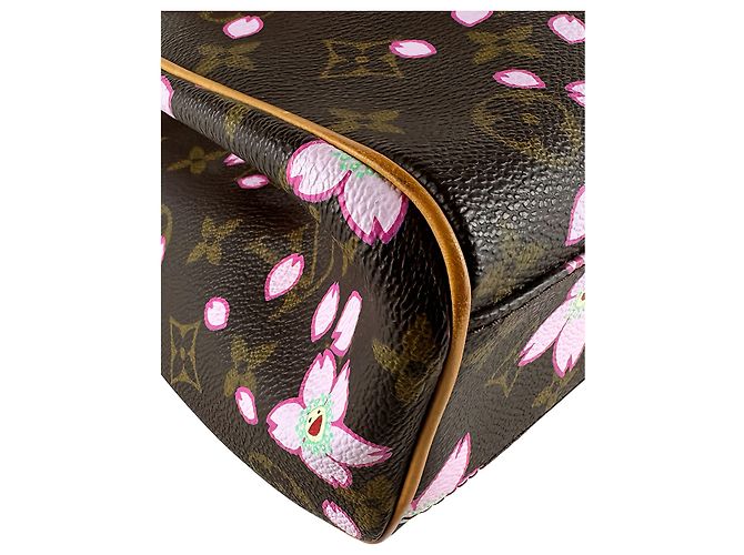 Louis Vuitton Brown Takashi Murakami Monogram Cherry Blossom Sac Retro - vista 6