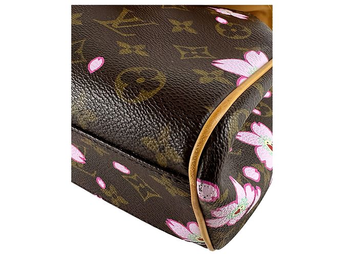 Louis Vuitton Brown Takashi Murakami Monogram Cherry Blossom Sac Retro - vista 7
