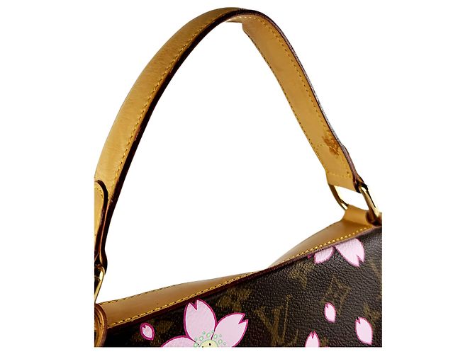 Louis Vuitton Brown Takashi Murakami Monogram Cherry Blossom Sac Retro - vista 8