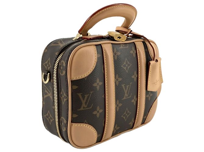 Louis Vuitton Brown Monogram Valisette PM - vista 13