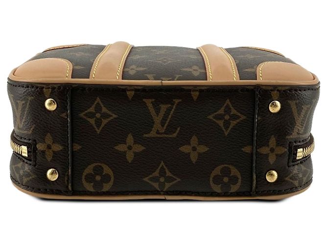 Louis Vuitton Brown Monogram Valisette PM - vista 3