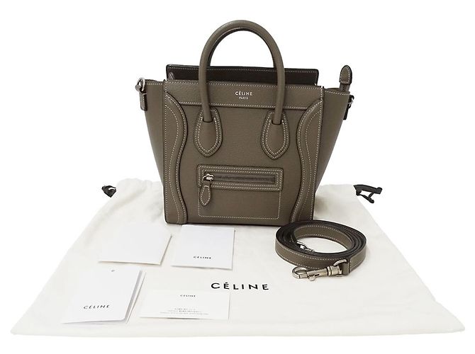 Céline Bolso de mano de piel Celine - vista 6