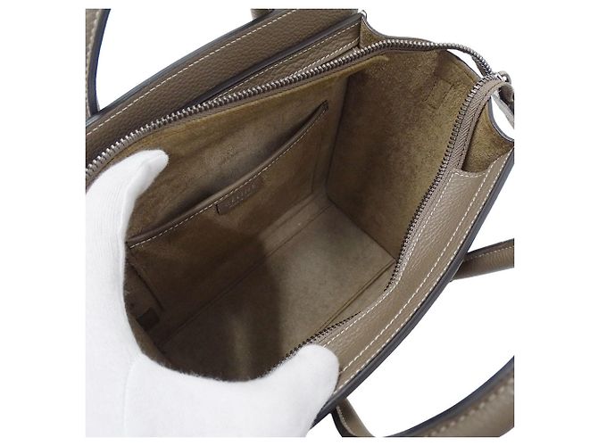 Céline Bolso de mano de piel Celine - vista 7