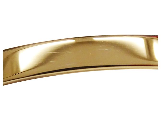 Hermès Bracciale Hermes H. d'Ancre PM in oro rosa - vista 10