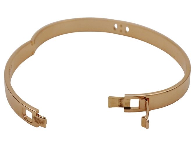 Hermès Bracciale Hermes H. d'Ancre PM in oro rosa - vista 5