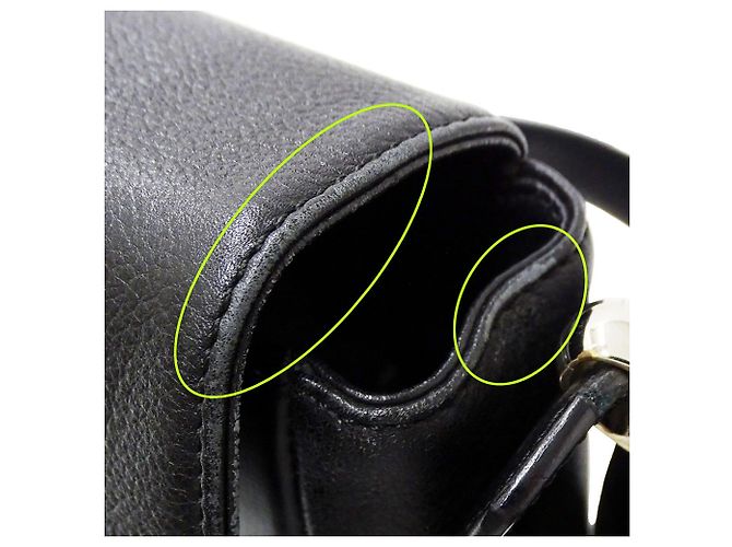Loewe Black Leather Shoulder Bag - view 10