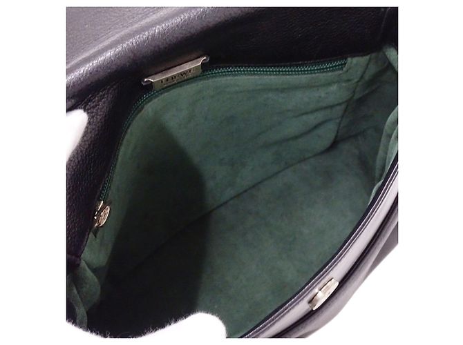 Loewe Black Leather Shoulder Bag - view 5