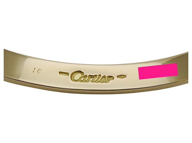 Pulsera de amuletos Cartier en oro amarillo - vista 5
