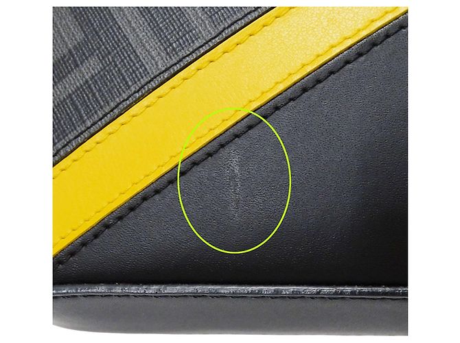 Borsa a tracolla in pelle da uomo Fendi - vista 8