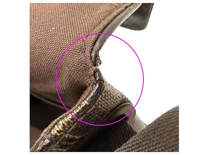 Bolso de hombro Louis Vuitton Damier Canvas - vista 9