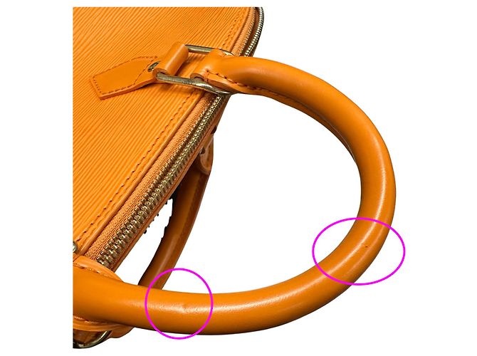 Louis Vuitton Alma Mandarin Epi Leather Handtasche - Ansicht 17