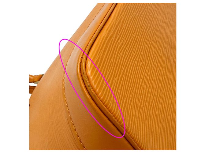 Louis Vuitton Alma Mandarin Epi Leather Handtasche - Ansicht 7