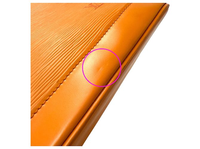 Louis Vuitton Alma Mandarin Epi Leather Handtasche - Ansicht 9