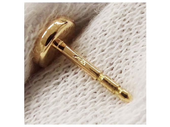 Hermès Boucles d'oreilles puces Hermes Pink Gold - vue 7