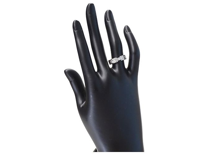 Autre Marque Anello Fascia Atlas da Donna Tiffany & Co. con 3 Diamanti - vista 7