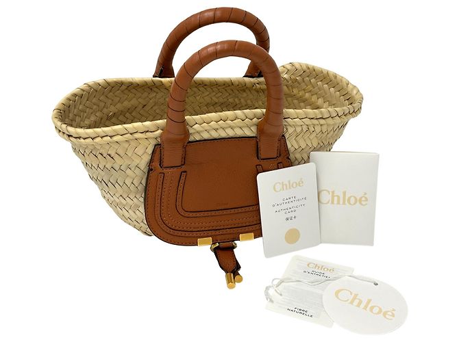 Bolso Chloé Marcie Mini Basket - vista 7