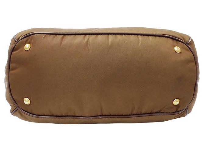 Prada Brown Nylon Handbag - view 3