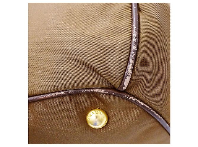 Prada Brown Nylon Handbag - view 9