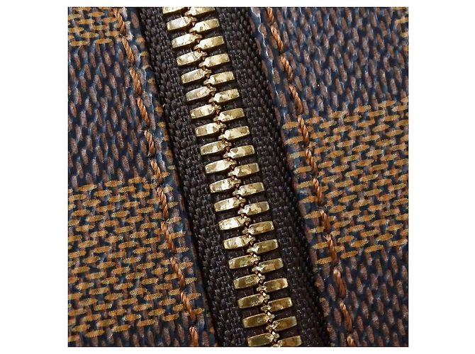Borsa Mini Boston Louis Vuitton Damier Canvas Nolita Brown - vista 12