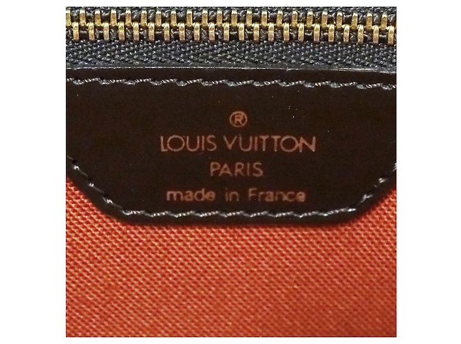 Borsa Mini Boston Louis Vuitton Damier Canvas Nolita Brown - vista 6