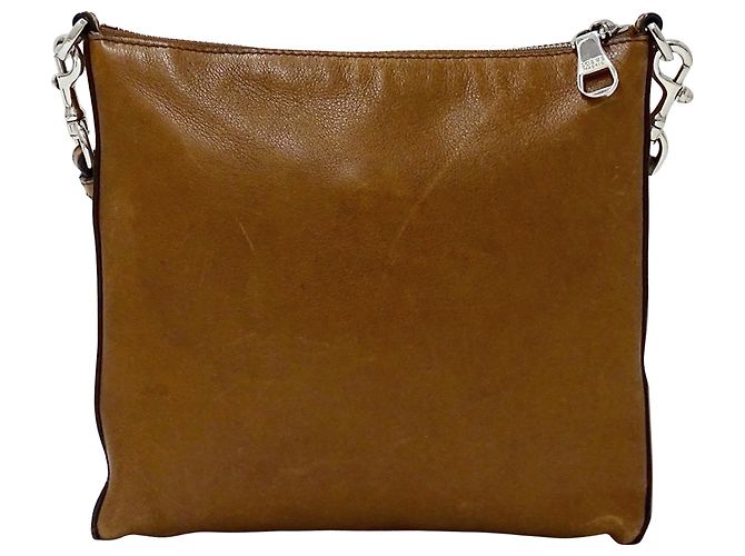 Bolso de hombro Loewe de piel marrón - vista 2