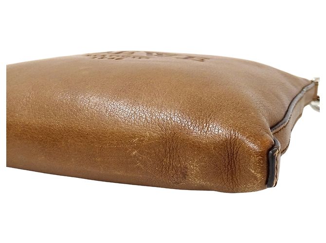 Bolso de hombro Loewe de piel marrón - vista 9