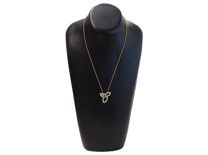 Collier Harry Winston en or jaune 18K - vue 10