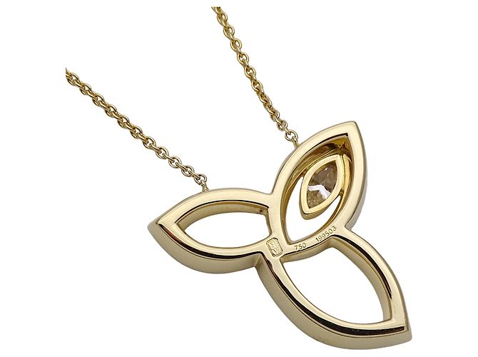 Collier Harry Winston en or jaune 18K - vue 4