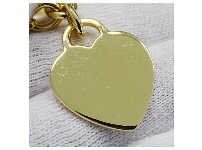Autre Marque Bracciale con charm Tiffany & Co. in oro giallo 18K - vista 7