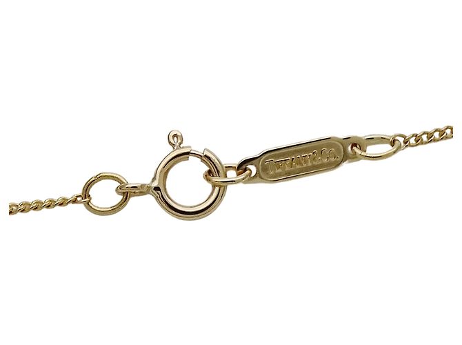 Autre Marque Tiffany & Co. Open Leaf Heart Halskette aus Gelbgold - Ansicht 6