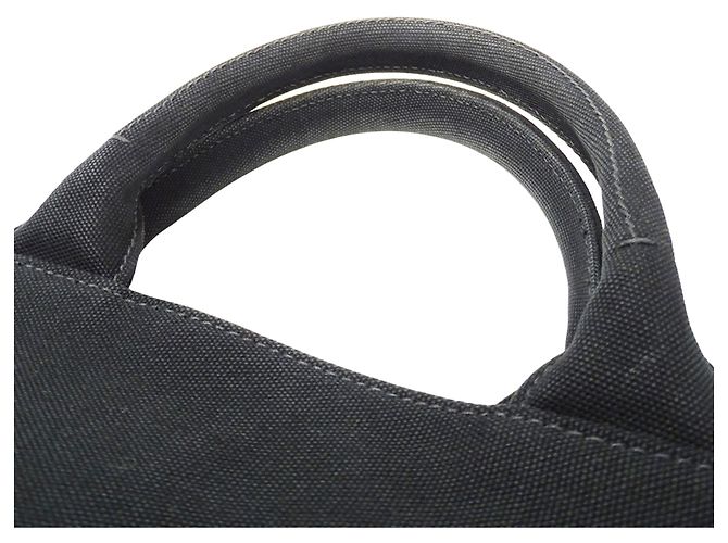 Tote Bolsa Prada em lona preta - vista 12