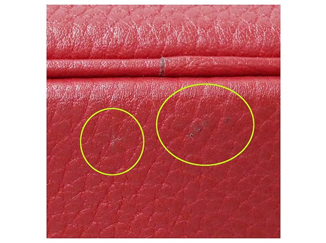 Hermès Borsa Hermes Bolide 35 in pelle Togo rossa - vista 10