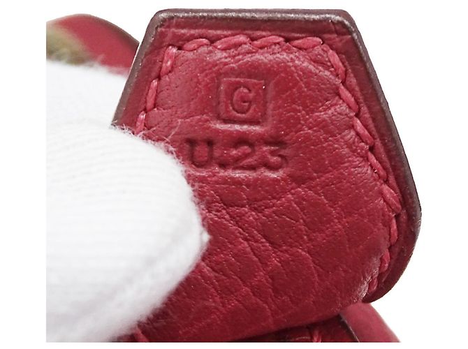 Hermès Borsa Hermes Bolide 35 in pelle Togo rossa - vista 8