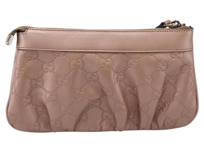 Pochette da polso Gucci Heart in pelle Guccissima - vista 2