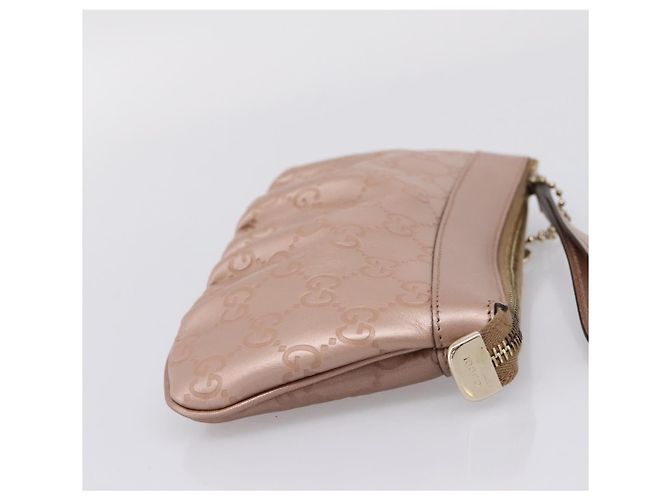 Pochette da polso Gucci Heart in pelle Guccissima - vista 3