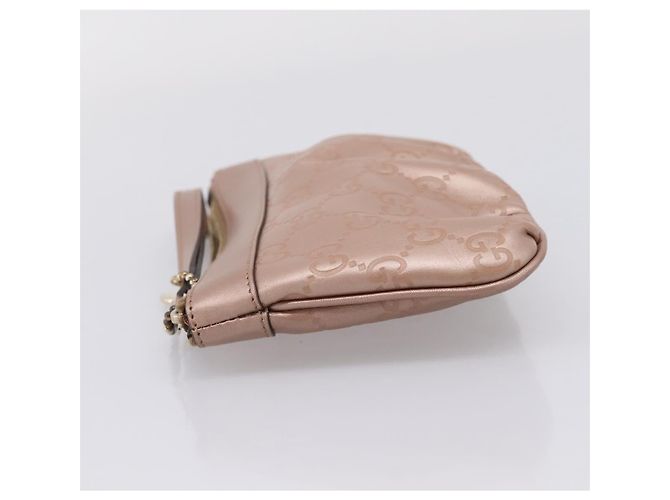 Pochette da polso Gucci Heart in pelle Guccissima - vista 4