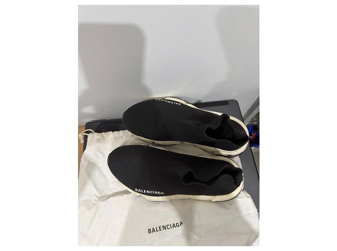 Balenciaga Speed Trainer Sneakers Nere - vista 2