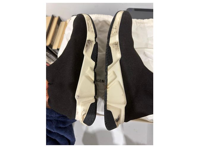 Balenciaga Speed Trainer Sneakers Nere - vista 3