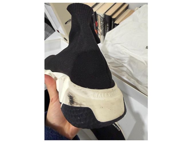 Balenciaga Speed Trainer Sneakers Nere - vista 6