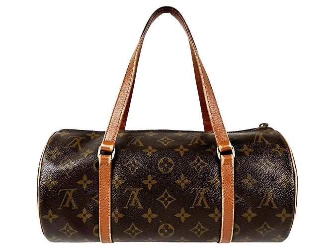 Borsa Louis Vuitton Monogram Papillon 30 - vista 3