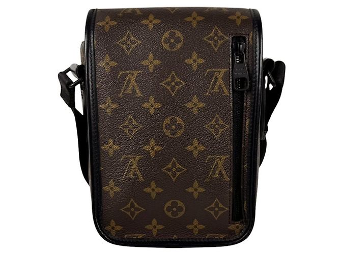 Bolsa de Ombro Louis Vuitton Monogram Macassar - vista 3