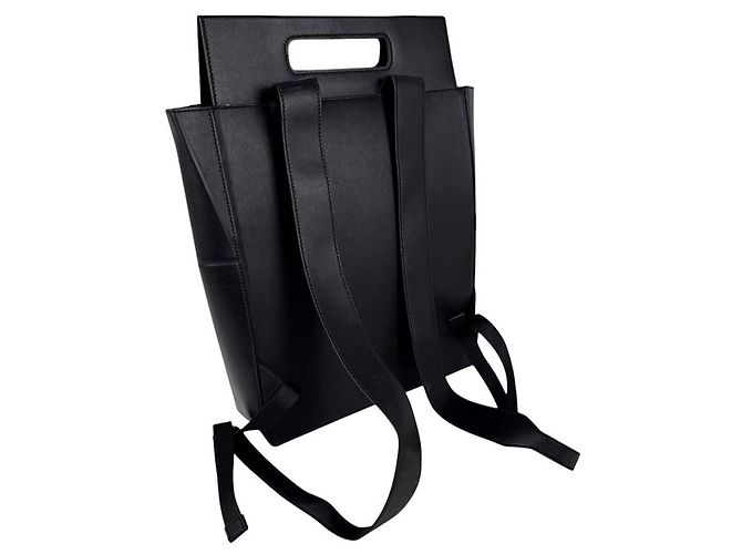 Zaino Fendi in pelle nera - vista 10