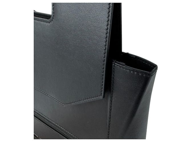 Zaino Fendi in pelle nera - vista 6