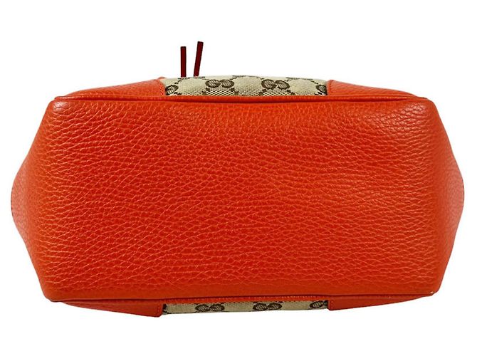 Borsa a mano Gucci in tela GG e pelle - vista 4