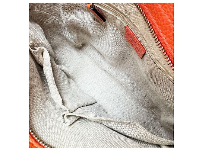 Borsa a mano Gucci in tela GG e pelle - vista 5